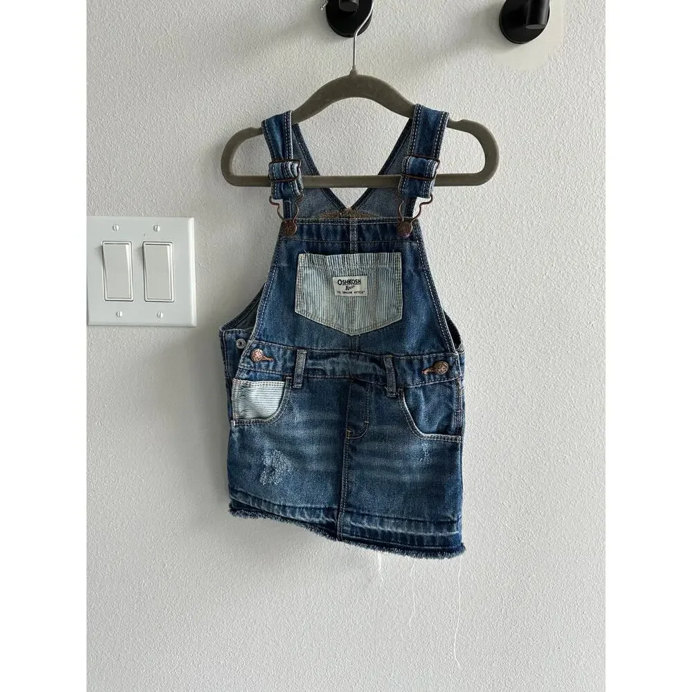 baby OshKosh B'gosh overalls Dress Size 24M